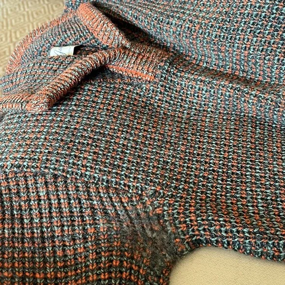 Vintage sweater brown and gray - Picture 6 of 10